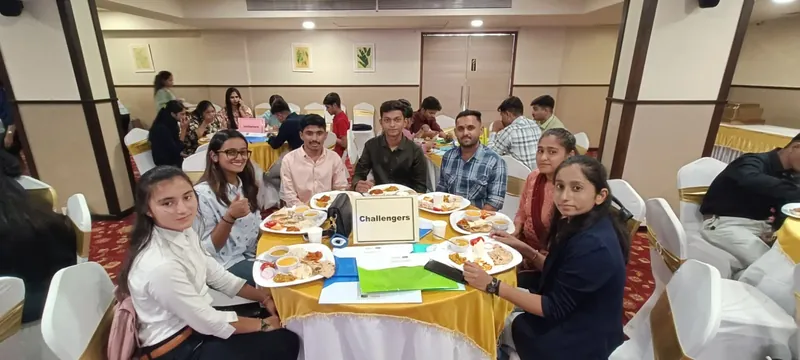 Corporate students attending hospitality event at Basil Park Hotels